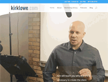 Tablet Screenshot of kirklowe.com